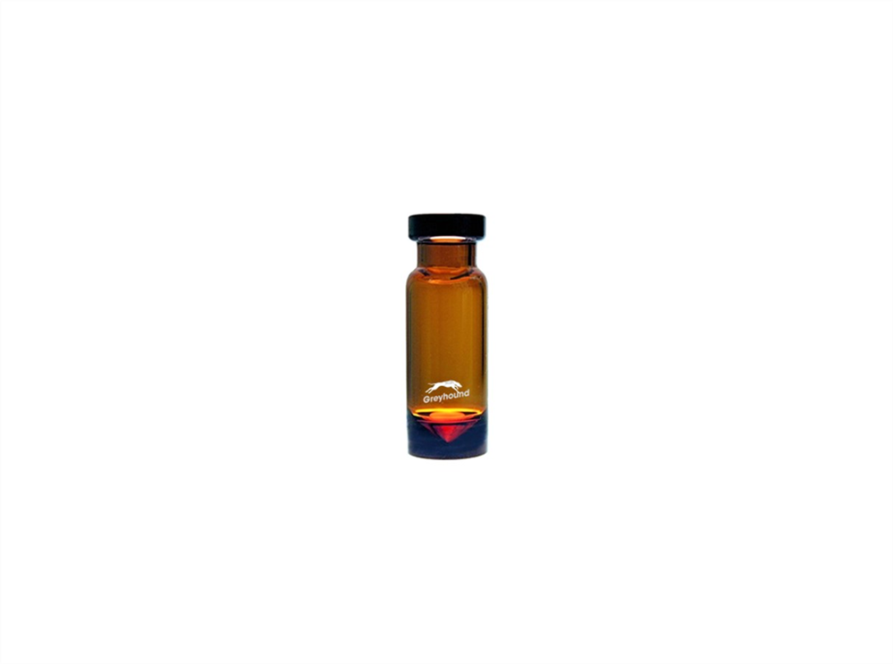 Picture of 1.1mL Crimp Top Wide Mouth High Recovery Vial, Amber Glass, 11mm Crimp Finish